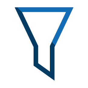 Funnel icon for streamline